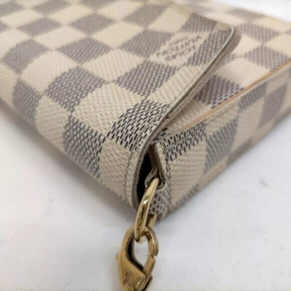 Authentic Louis Vuitton Felicie Damier Azur Shoulder Bag 649-121924 - Picture 5 of 15